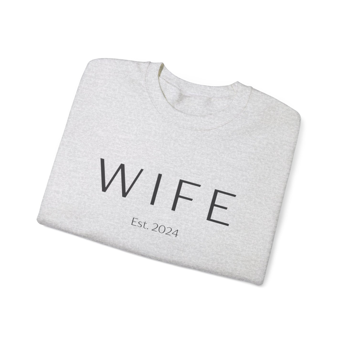 WIFE Est. 2024 Crewneck Sweatshirt