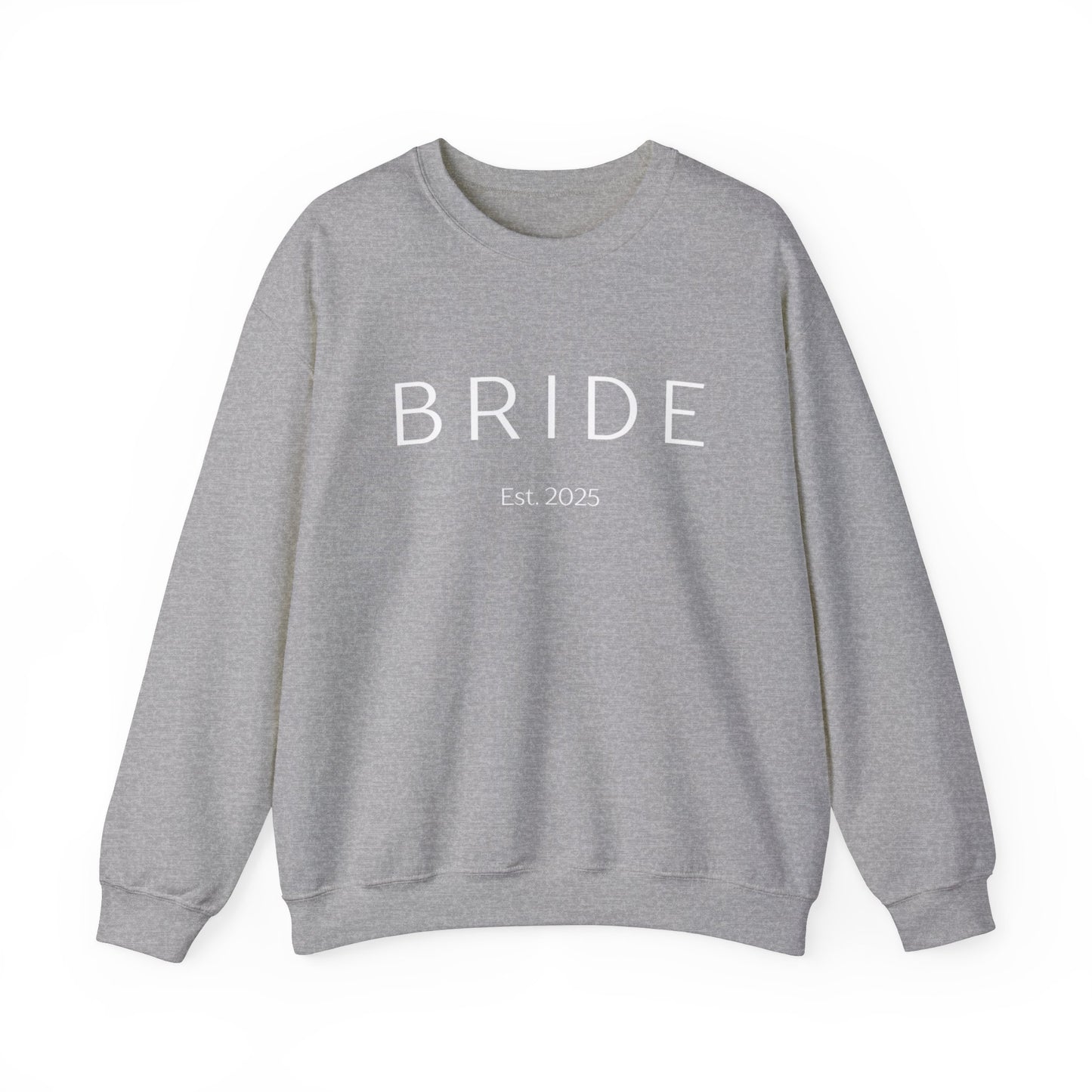 BRIDE Est. 2025 Crewneck Sweatshirt