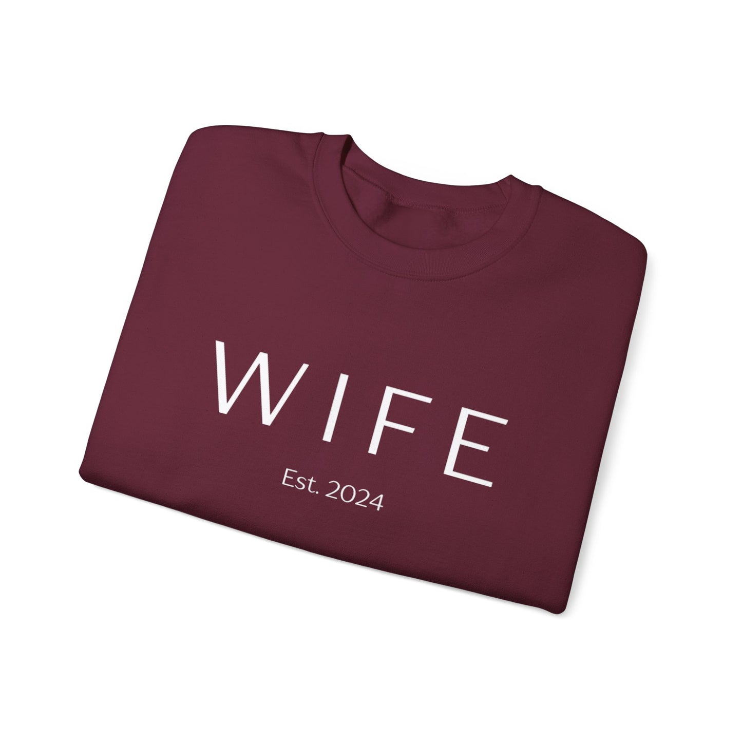 WIFE Est. 2024 Crewneck Sweatshirt