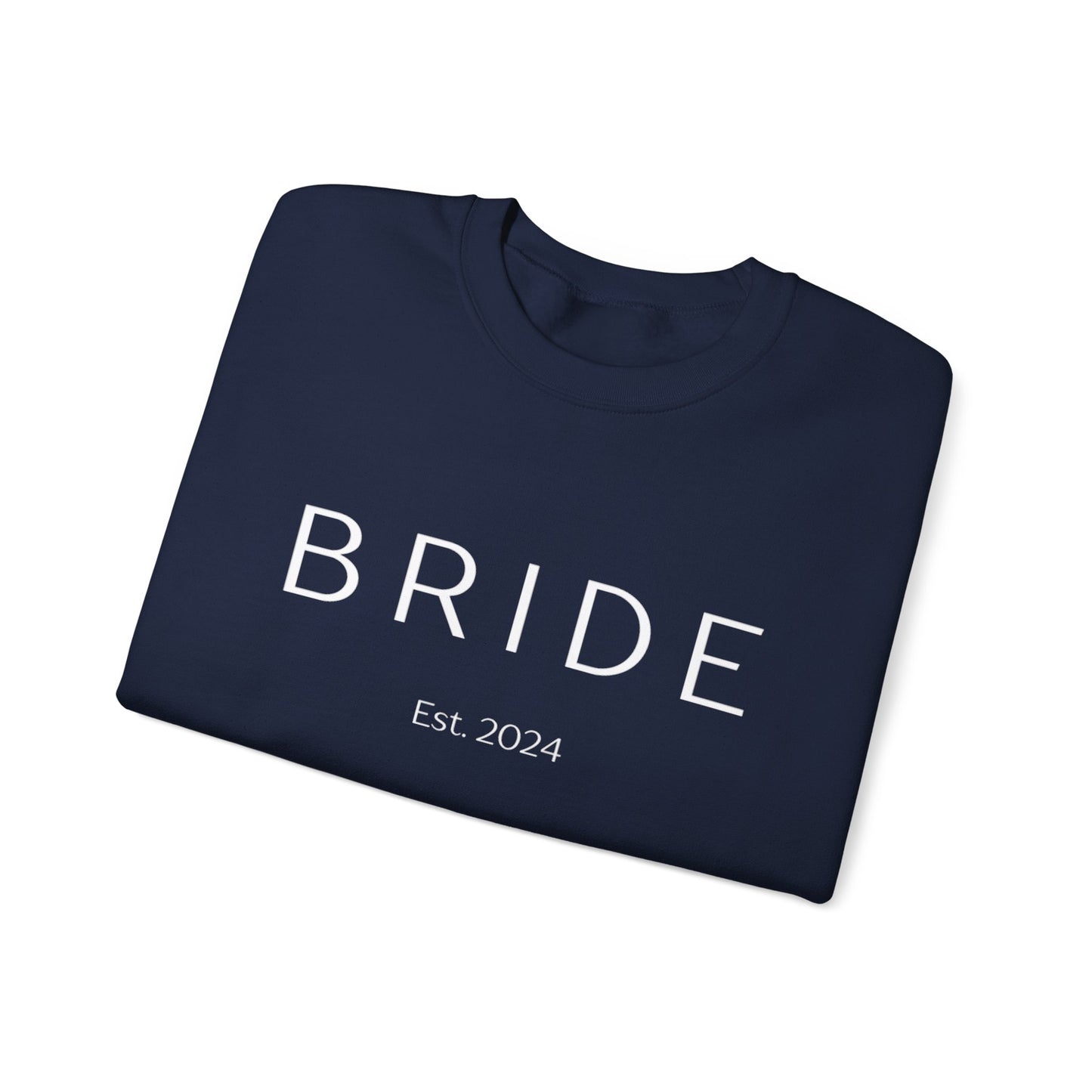BRIDE Est. 2024 Crewneck Sweatshirt