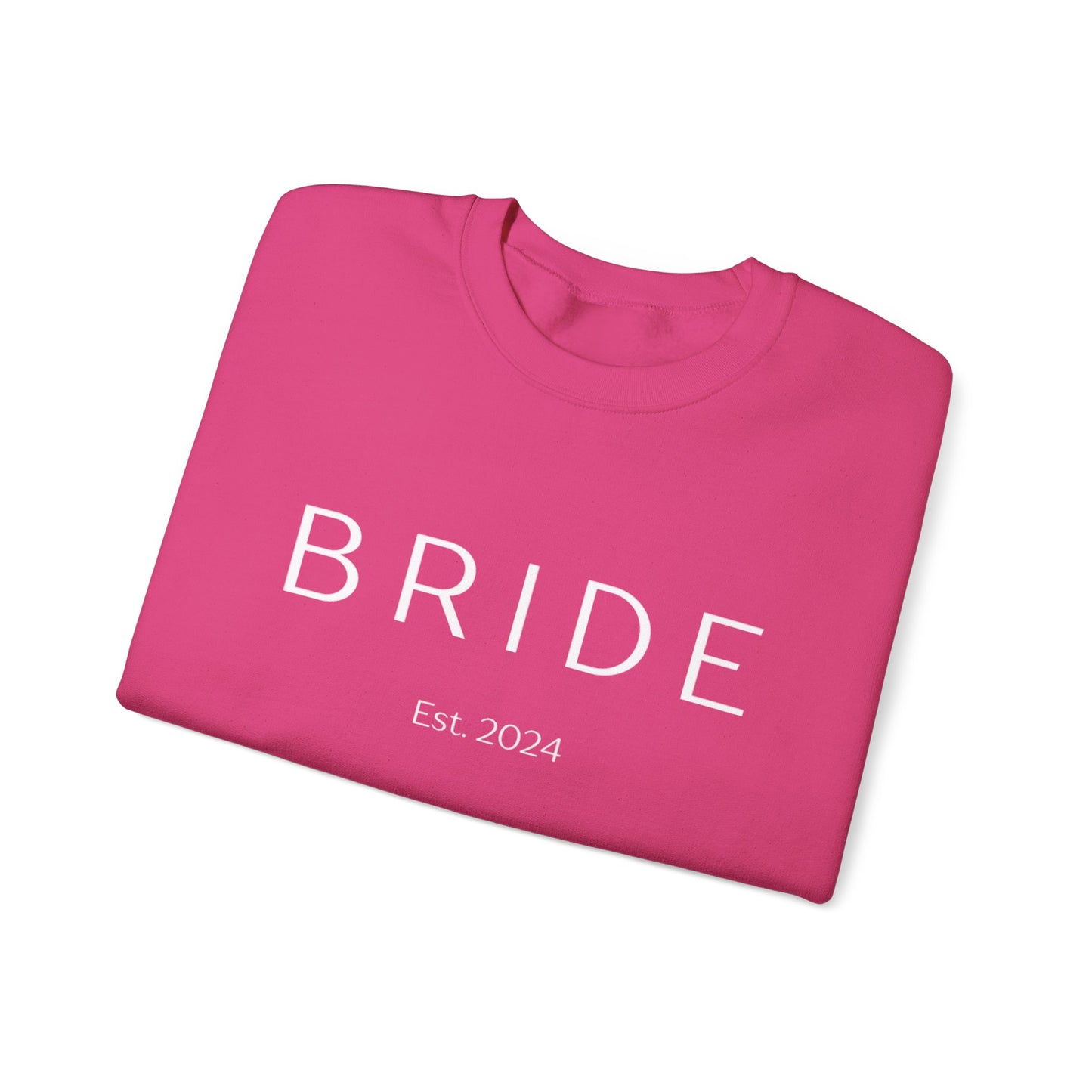 BRIDE Est. 2024 Crewneck Sweatshirt