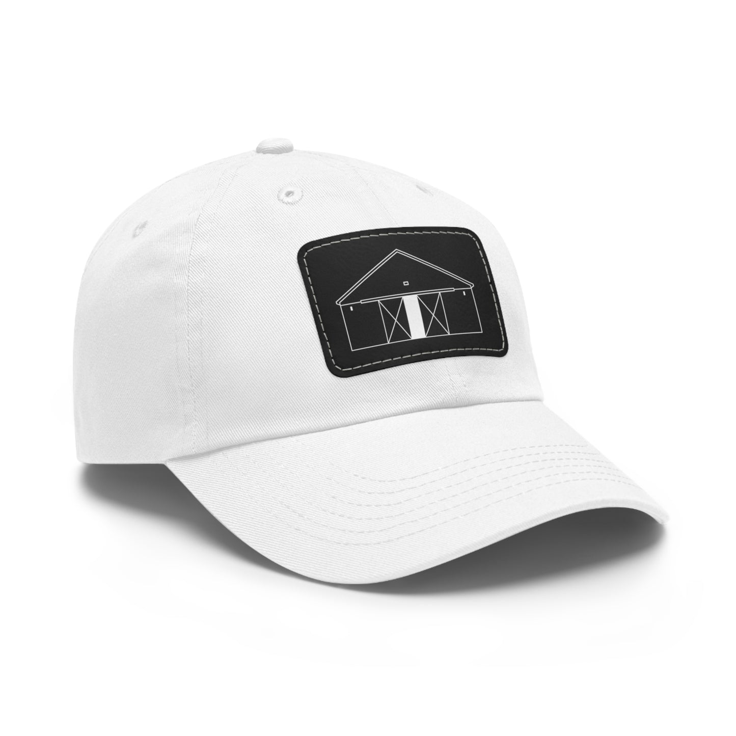 NLF Barn Logo Hat with Leather Patch